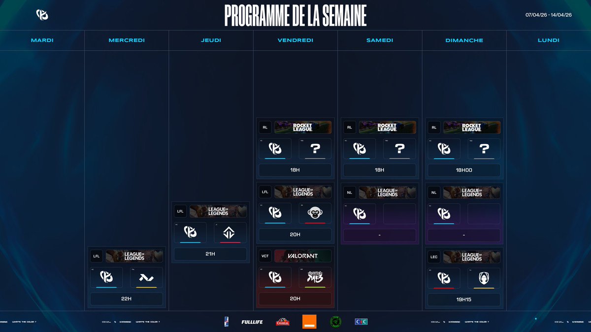 KCmelomini's tweet image. 🇫🇷 On mange bien cette semaine.

🇬🇧 We’re eating well this week.

#KCORP #LFL #LEC #Karminecorp 

Credit : @KarmineCorp