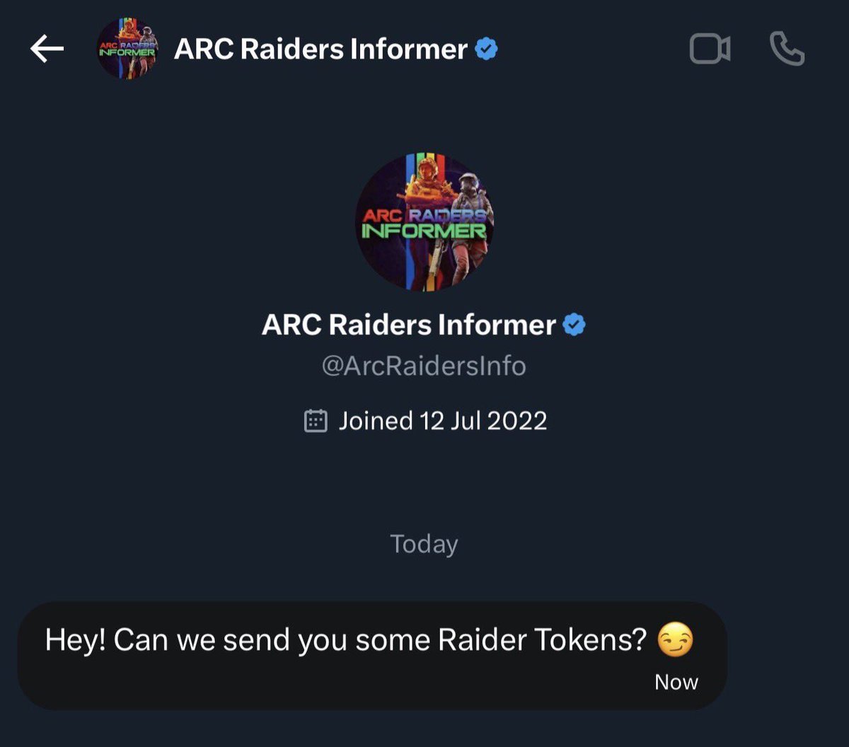 ARC Raiders Informer tweet media