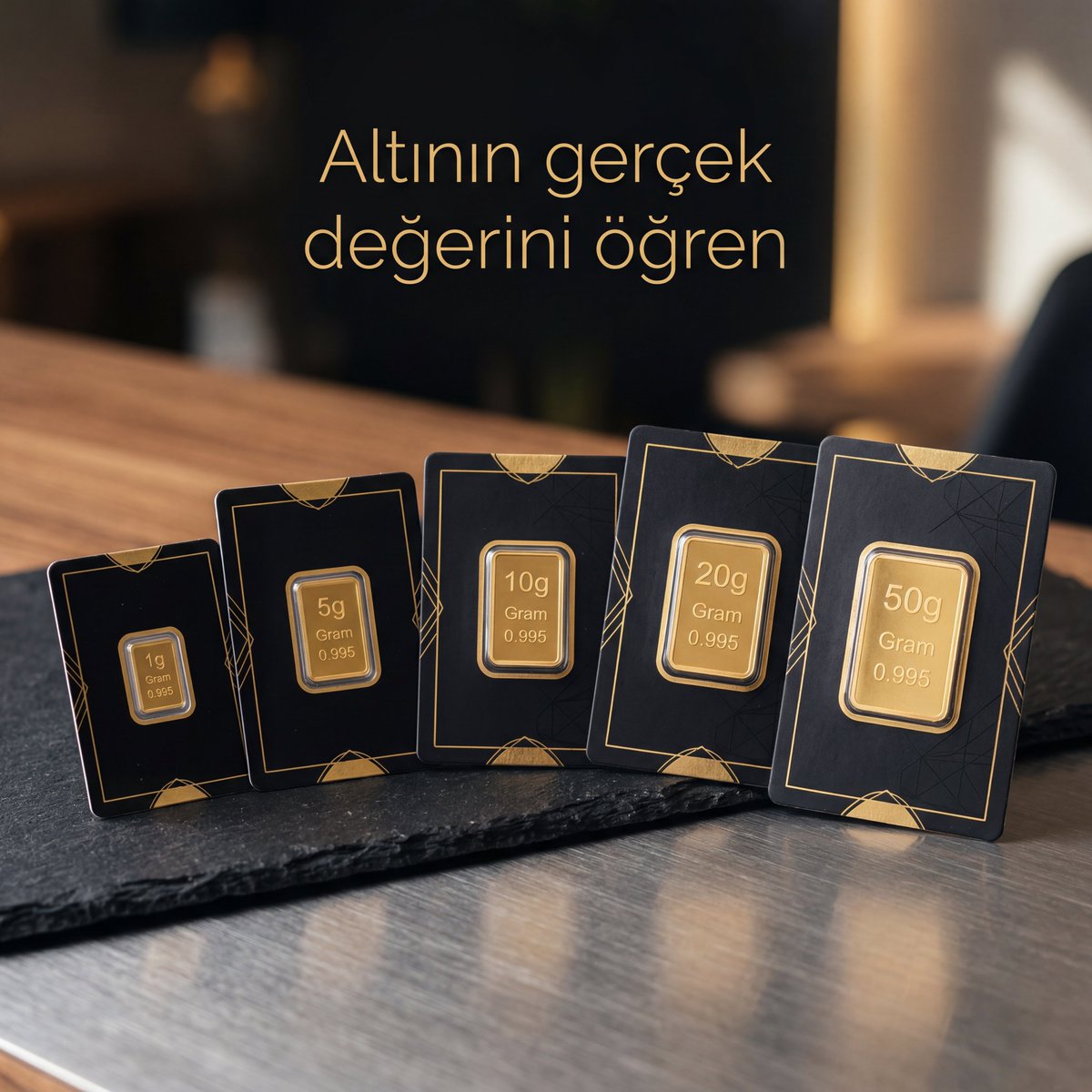 Altın fiyatlarımızı görmek, doğru yatırımı yapmak için web sitemizi ziyaret edin.