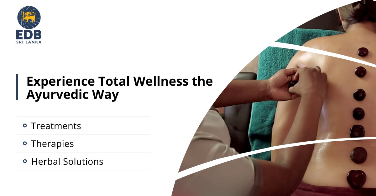 EDB_SriLanka's tweet image. Experience Total Wellness the Ayurvedic Way bit.ly/413DtHK
 Sri Lanka offers authentic Ayurveda with healing treatments, rejuvenating therapies, and natural herbal products for complete well-being ✨
#Ayurveda #WellnessTravel #SriLankaTourism #HolisticHealth