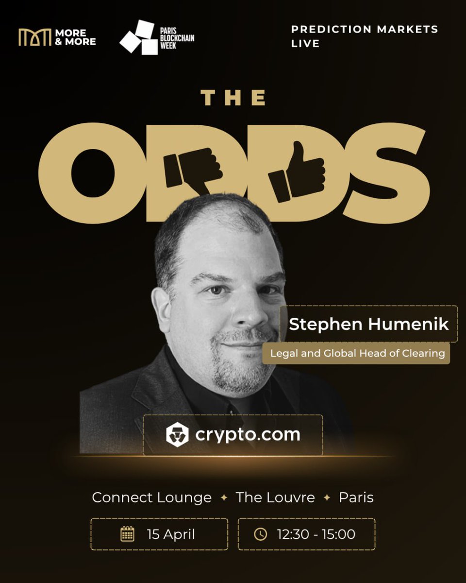 The Odds: Prediction Markets Live! tweet media