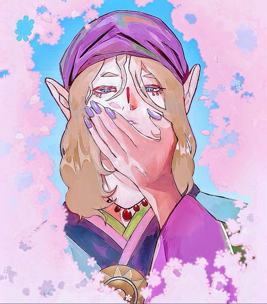 桜舞い散る
摛の薬売りさんは桜が良く似合う…

 #モノノ怪_FA
 #モノノ怪