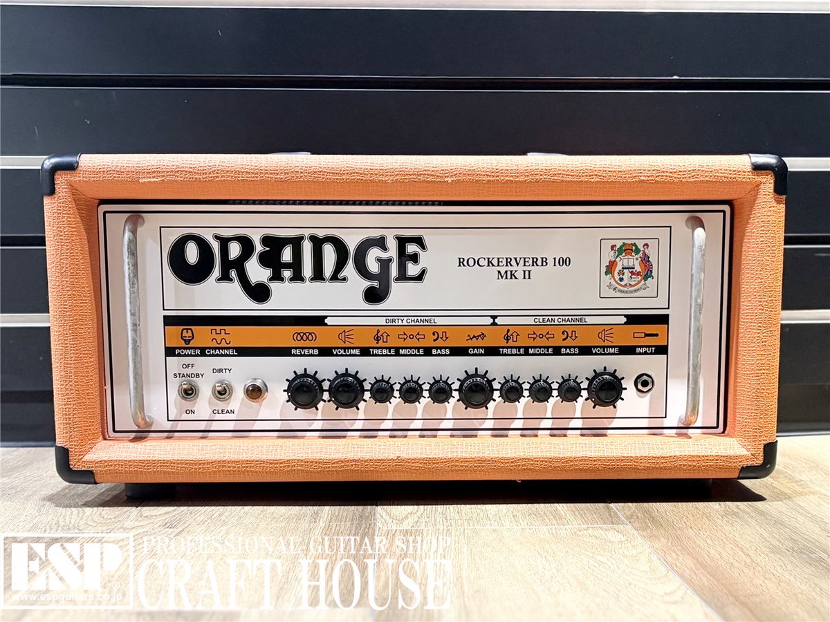 espcrafthouse's tweet image. 【✨入荷情報✨】
USED「ORANGE Rockerverb 100 MK II」が即納可能‼️

デジマートはこちら💁
digimart.net/cat12/shop22/D…
#ESP渋谷 #ORANGE