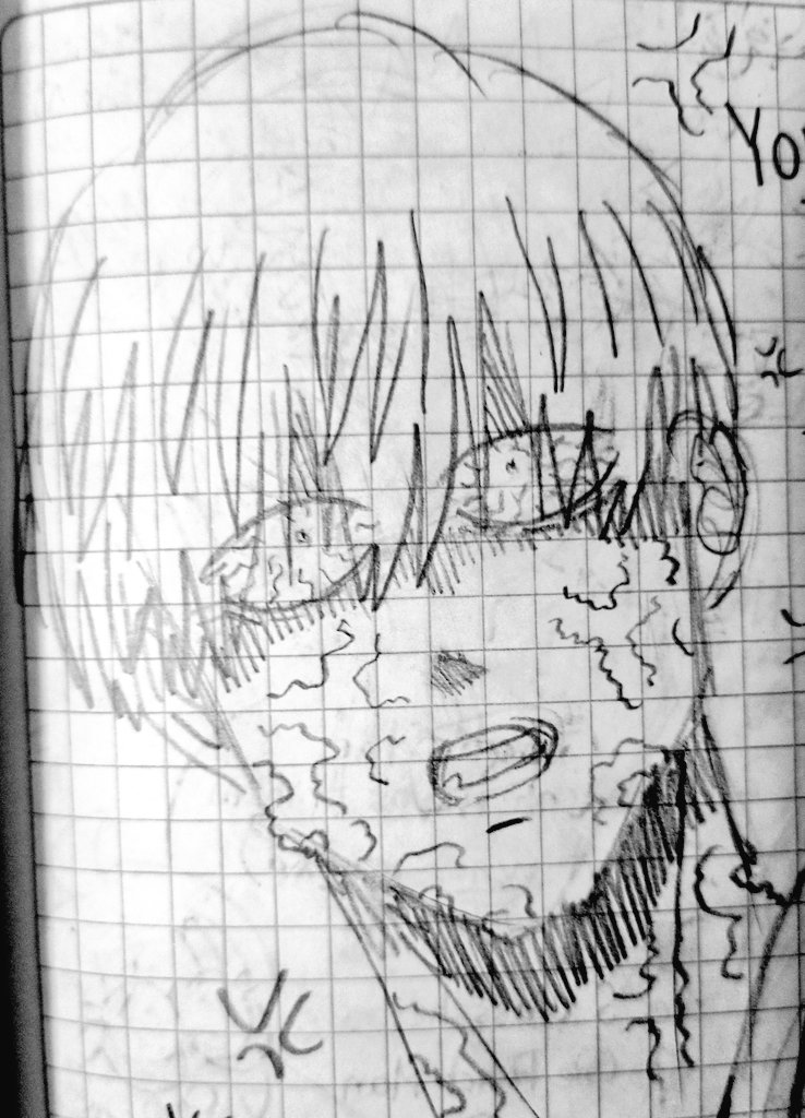 3Skarzin's tweet photo. And this guy with ONLY THIS HAIR ok ๐๐ค๐ฝ i should draw him in a different way, or in his monster form ๐ปโ๐ฝ #sweetmask #opm #amaimask https://t.co/23O6oRhLJ6