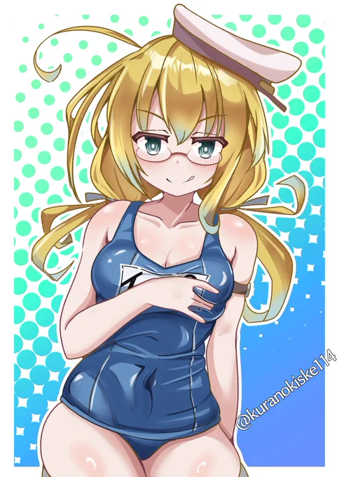 #無言で帽子をかぶったイラストを貼る見た人も貼る