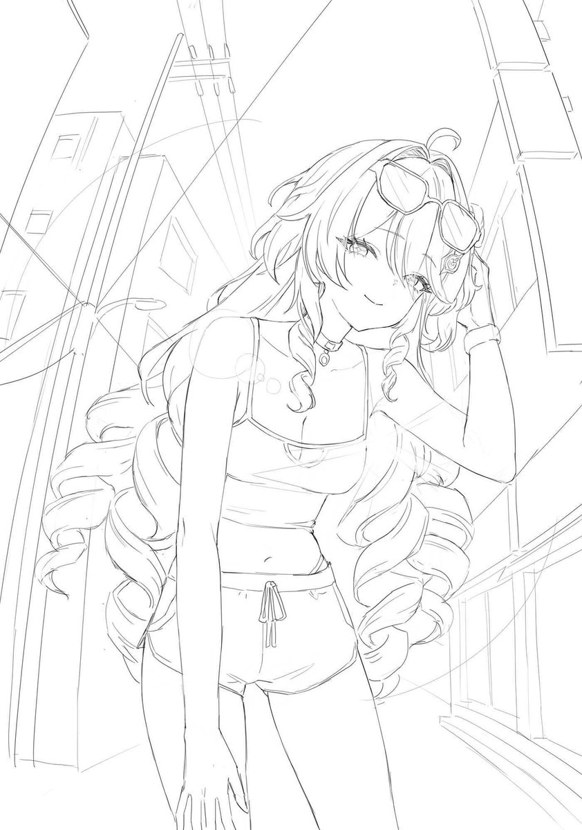 ddcc0123's tweet image. 066 
#Dailysketch 
#명조