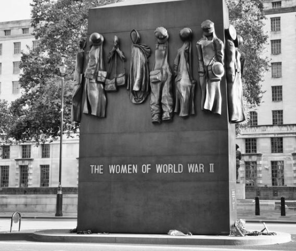 Monument to the Women of the Second World War, Whitehall, London: