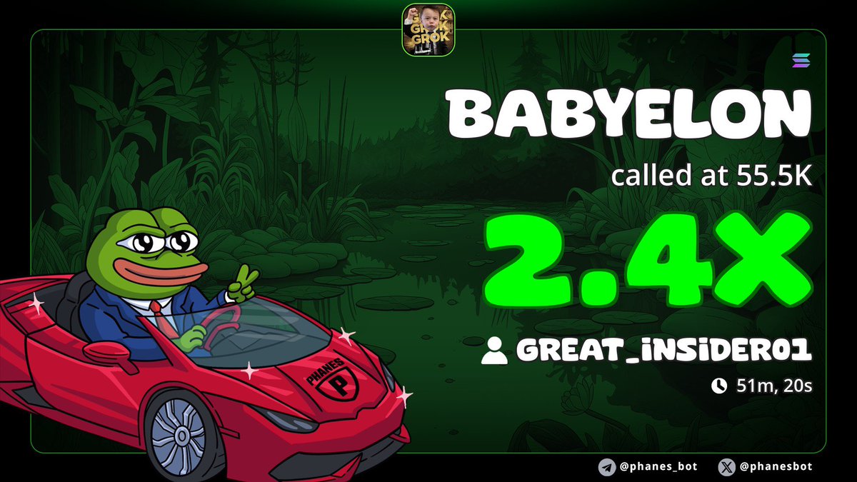 Whaler091's tweet photo. 2x increase from my call $babyelon
Ca>>

DjkL8nbryr4rfCWdPtXWMyHWpReEHDe8GhUZYFpVpump

#solana #memecoin #degen https://t.co/voRaw0bX94