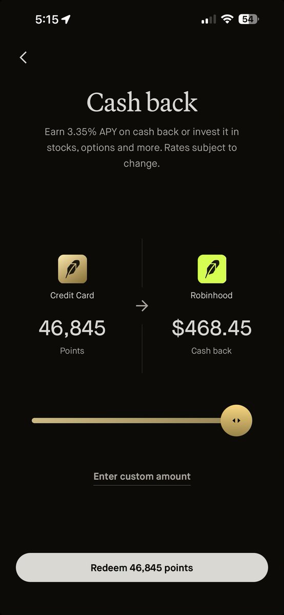 aiarredo's tweet photo. Got this card in January! Loving the UI for sure. Most credit cards UIs are terrible like Citi and Capital One… AMEX and Robinhood are S Tier https://t.co/cGF34DJBoI