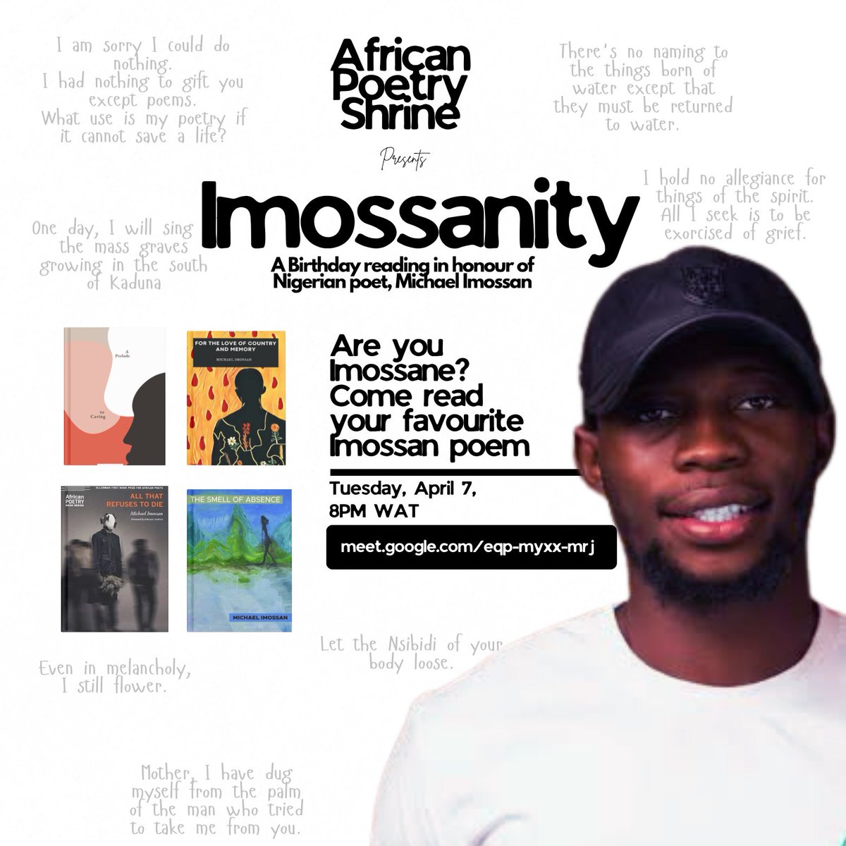 African Poetry Shrine tweet media