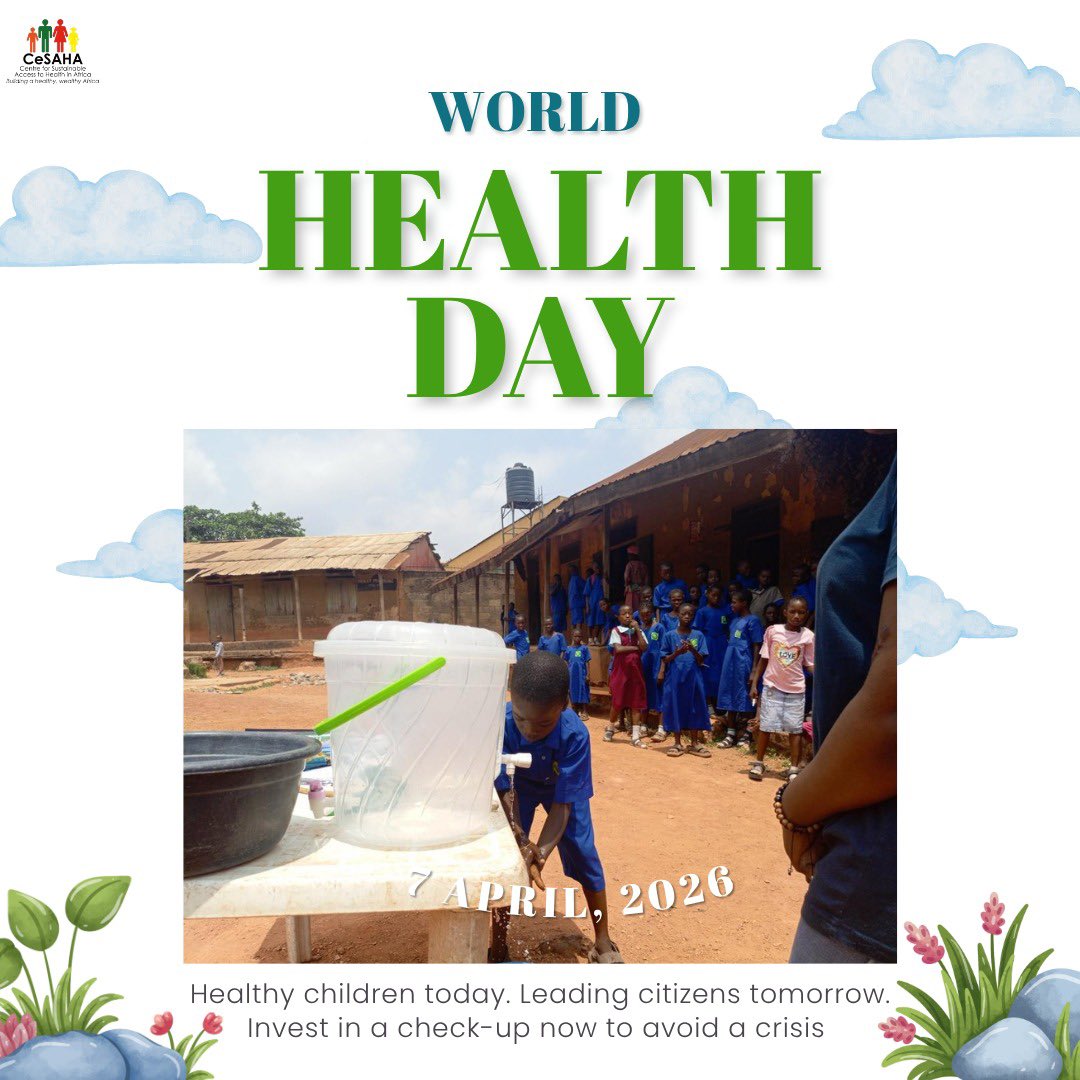 cesahafrica's tweet photo. Science + Compassion = Impact.
This #WorldHealthDay, we're standing with science to provide the specialized care our community deserves.
Because a community is only as strong as its most vulnerable heartbeat.
#WorldHealthDay2026 #StandWithScience
#HealthForAll #DignityInCare https://t.co/K3bGLR1eDM