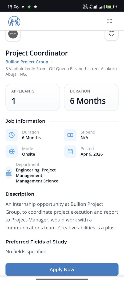 Prof_X777's tweet photo. We have SIWES opportunities for students going on IT.
If you are one or know anyone
Kindly fill out this form.
Please reshare.

https://t.co/ApzSkTbk6o https://t.co/hmYGPwZDYg
