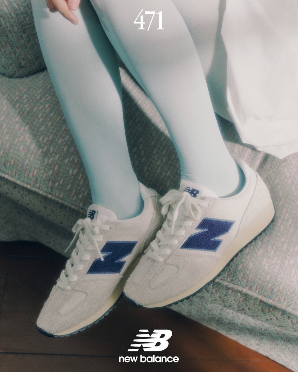 New Balance 「471」 齊藤なぎさの4days. Day1 やわらかなニット