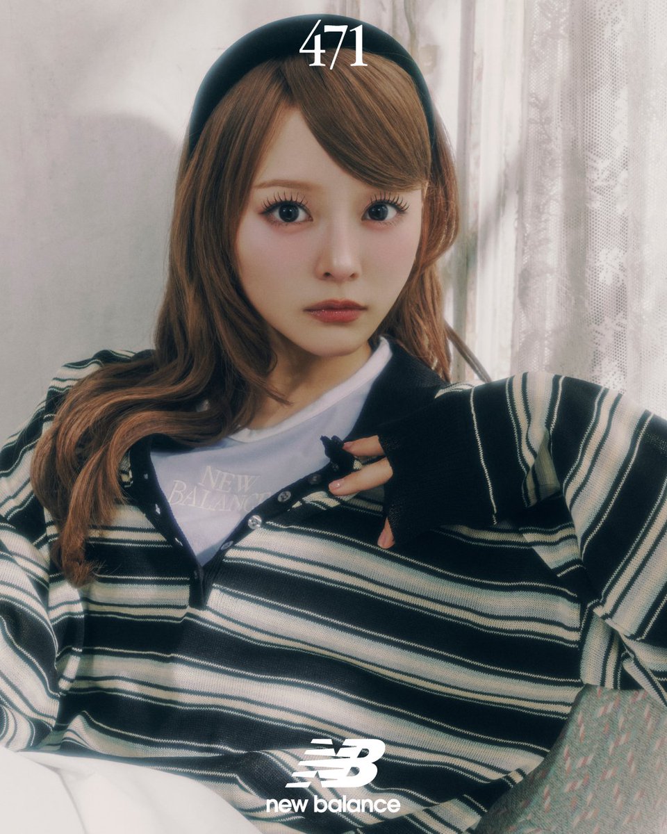 New Balance 「471」 齊藤なぎさの4days. Day1 やわらかなニット