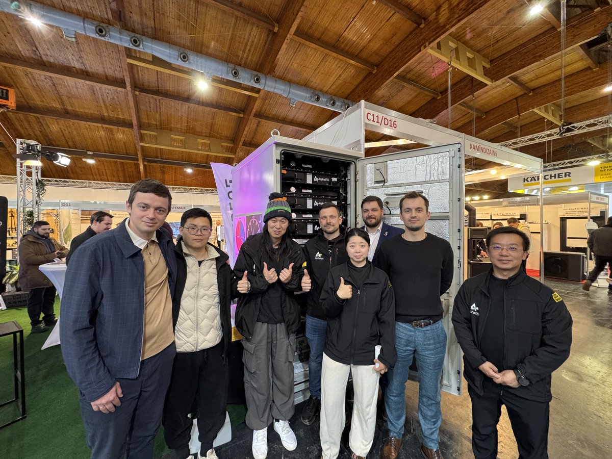 AlphaESS's tweet image. At Māja 2026,#AlphaESS highlighted how energy storage is becoming a core energy solution—not just backup.
Together with ACC Distribution and its partner Solarshop, we engaged with homeowners and businesses looking for greater flexibility and control over their energy.
#Maja2026