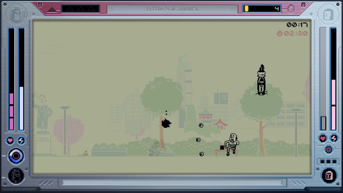 aeternathegame's tweet photo. Park bench grandpa or pigeon-seed sniper? Meet Future Knight's most surprising enemy. 🕊️ Unimaginable chaos. Can you dodge it all? Full video 👇
https://t.co/lmT6QSyh3U
#FutureKnight #IndieGames #PixelArt https://t.co/yM0KICV5LB