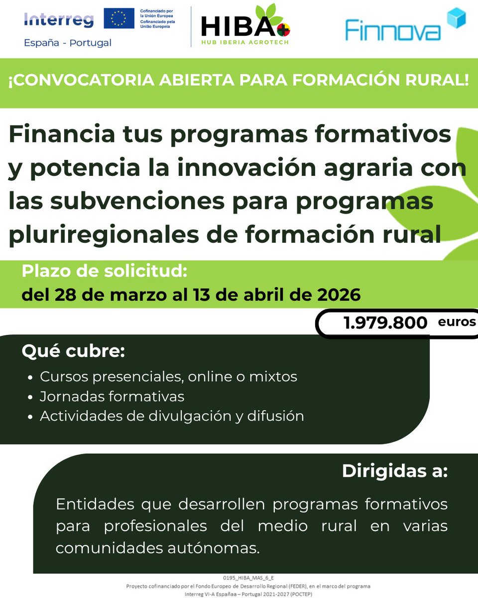 Hub Iberia Agrotech (HIBA) EU tweet media