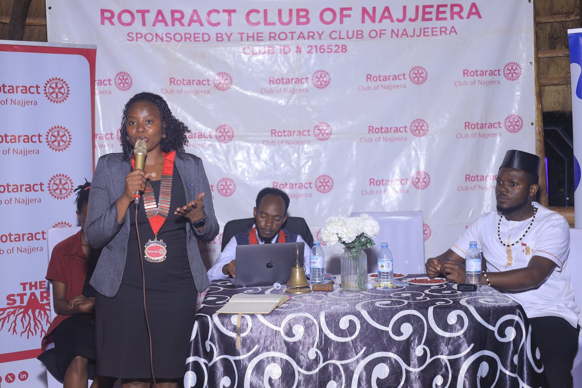 AbesageN's tweet photo. For my 74th #DRRVisit, I was with the Rotaract Club of Najjeera.
I was pleased to visit this club and witness the significant progress the club has made, from improved project execution and proper books of accounts to strong membership growth and leadership development.

I had a productive session with the board, where I guided the different dockets on how to effectively execute their roles to ensure the club remains strong and sustainable beyond their tenure. We also emphasized the importance of telling the #Rotaract story and maintaining strong online visibility.
#RotaryEyamba