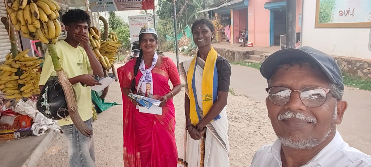 NAkilandeswari's tweet photo. Campaign by #AAPTN women wing secretary Ms. Stella mary ji at sulthan bathrey for the #KeralaAssembly elections campaign
@Sabin3av @StellaMary49092 https://t.co/uLQ46lr4f9