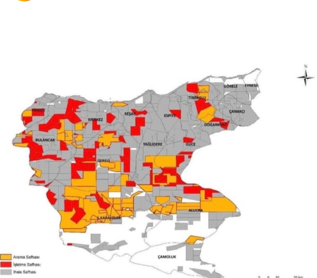 GiresunSes's tweet photo. MAPEG 2023 yılından bu yana 23 bin hektar yani 33 bin futbol sahası büyüklüğünde Giresun'da 8 ruhsat sahasını 7 maden şirketine sattı. 
Vahşi madenciliğe hayır.
Direnen Sekü köylülerinin yanındayız. 
#sekü 
#tirebolu
#Giresun https://t.co/cZ7QtVmCXg