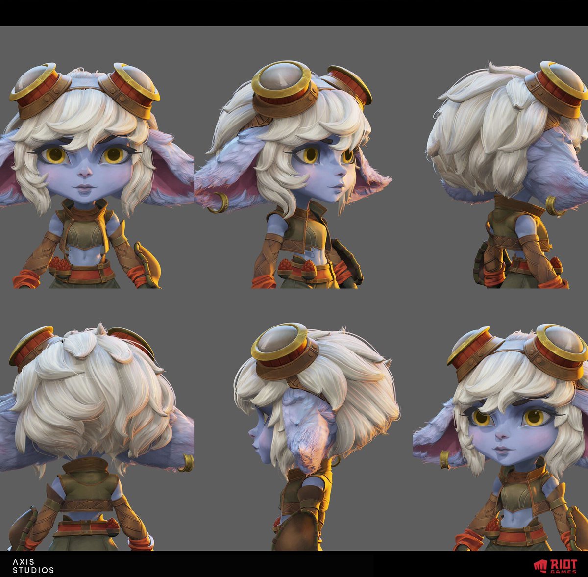 Tales of Runeterra Tristana Model by Ekaterina Pushkarova artstation.com/artwork/V2eVr8