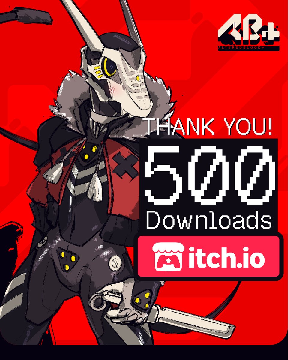 We just hit 500 downloads on ITCH 👀 This is insane - really appreciate ...