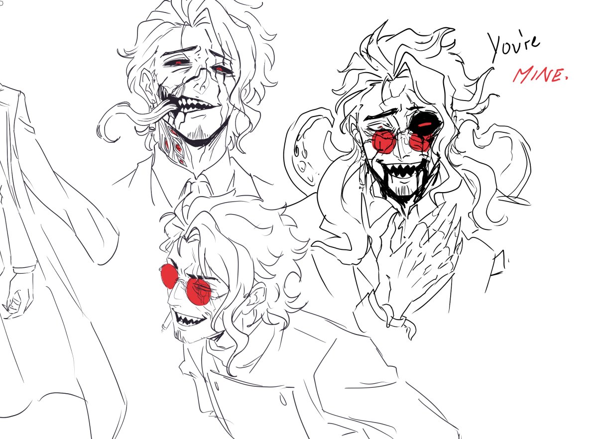 I love this freak i swear 

#Dottore #LovecraftAu