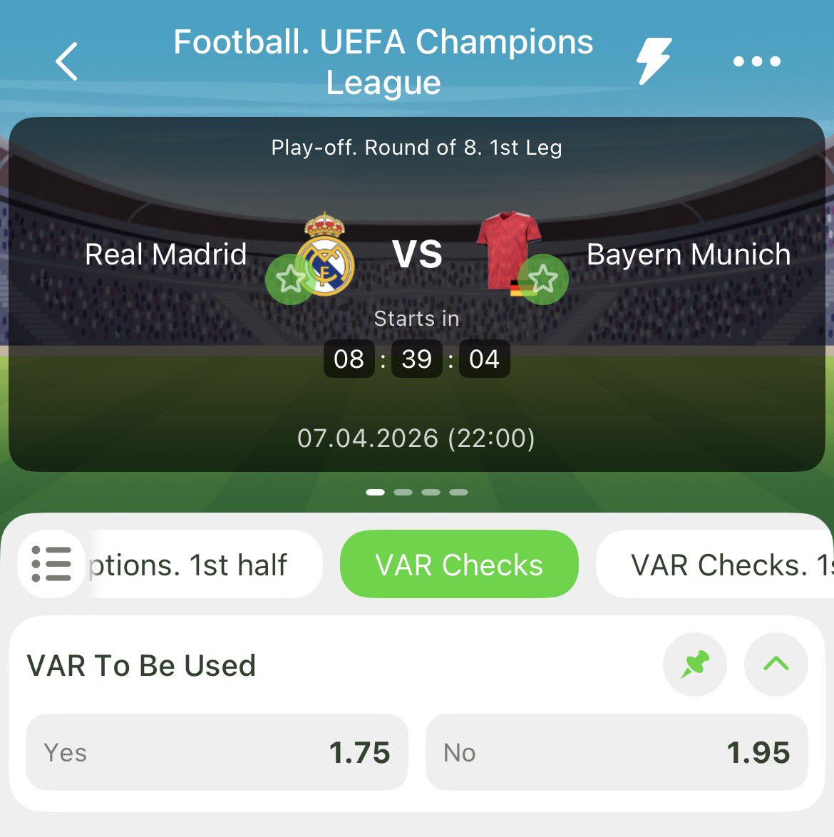 Daily odds2 tweet media