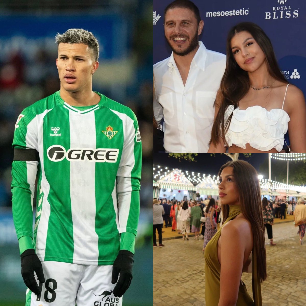Spanish media report that Colombian footballer Nelson Deossa has gone 4  consecutive matches without playing for Betis because he was caught with  the eldest daughter of the legend Joaquín, who is now