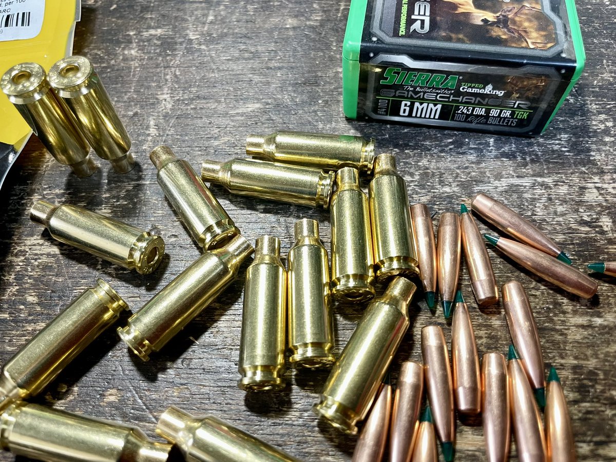 sergeants_heart's tweet image. 今週末は🔥🔥🔥　爆　烈　祭　🔥🔥🔥

6mm ARC (Advanced Rifle Cartridge)
Sierra .243Dia 90gr TGK

在庫が減ってたので追加w

4枚目　左から
.22 ARC
6mm ARC
.338 ARC

口径だけじゃなくて、薬莢長からして違うのねw

#爆烈祭
#ARC
#AdvancedRifleCartridge
#サージェンツハート