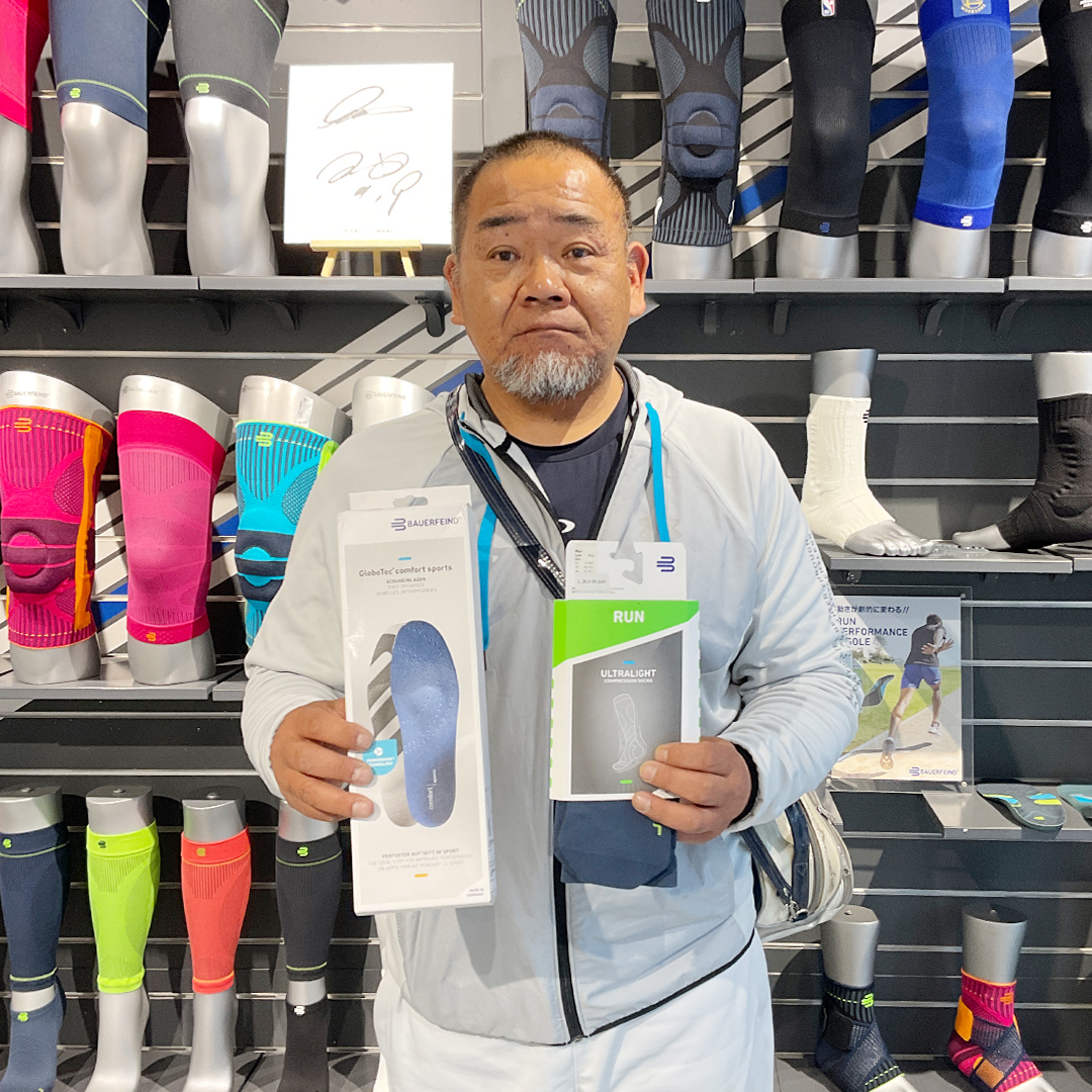 BF_FS_TOKYO's tweet image. 【お客様紹介】
ソフトボールを楽しまれているお客様。
ゲニュTrain、SPORTS WRIST STRAPを愛用されており、今回はさらにパフォーマンスを高めるためのアイテムをプラス✨️

購入品
☑ コンフォートスポーツ RUN
☑ RUN ULTRA LIGHT COMPRESSION SOCKS
ご来店ありがとうございました🙇‍♂️

#BAUERFEIND