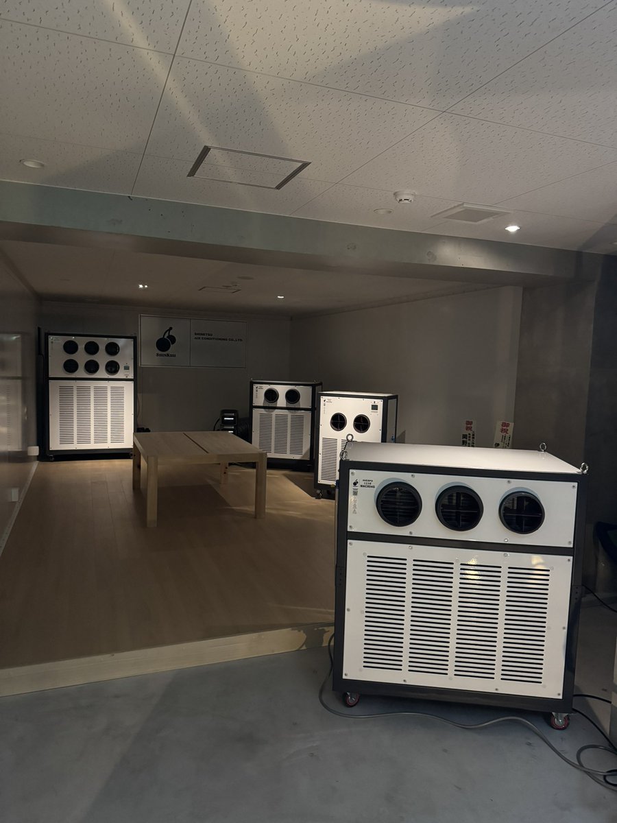 ShinKuu_AC's tweet photo. 明日、オープン。
東京ショールーム、完成しました。

Opening tomorrow.
Our Tokyo showroom is ready.

#信越空調
#ヒエスポ
#shinkuu
#hiespo
#蒲田
#kamata https://t.co/3P7djMjFCf