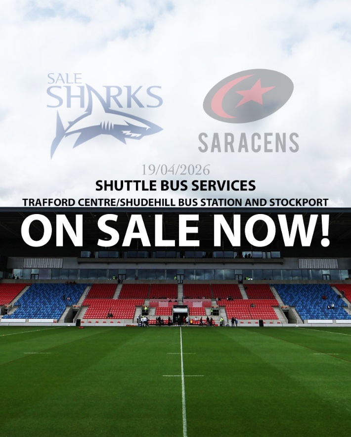 BusBus_UK's tweet image. Next up for #SaleSharks is the visit of #Saracens

Seats on our shuttle #BusBus  for this fixture are now on sale.  👇👇👇

busbus.uk/salesharks/eve…