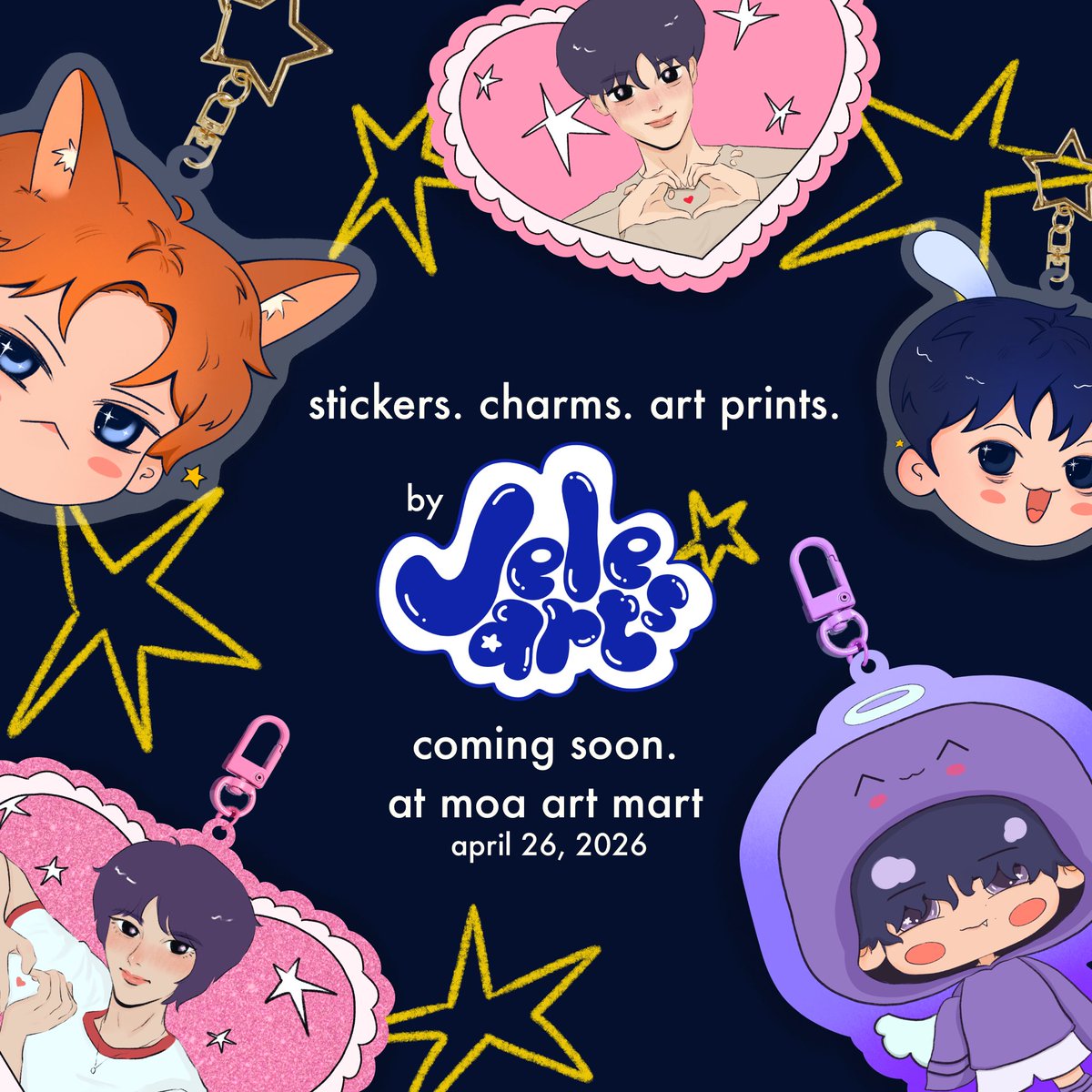 el ⭐️ is at MOA Art Mart tweet media