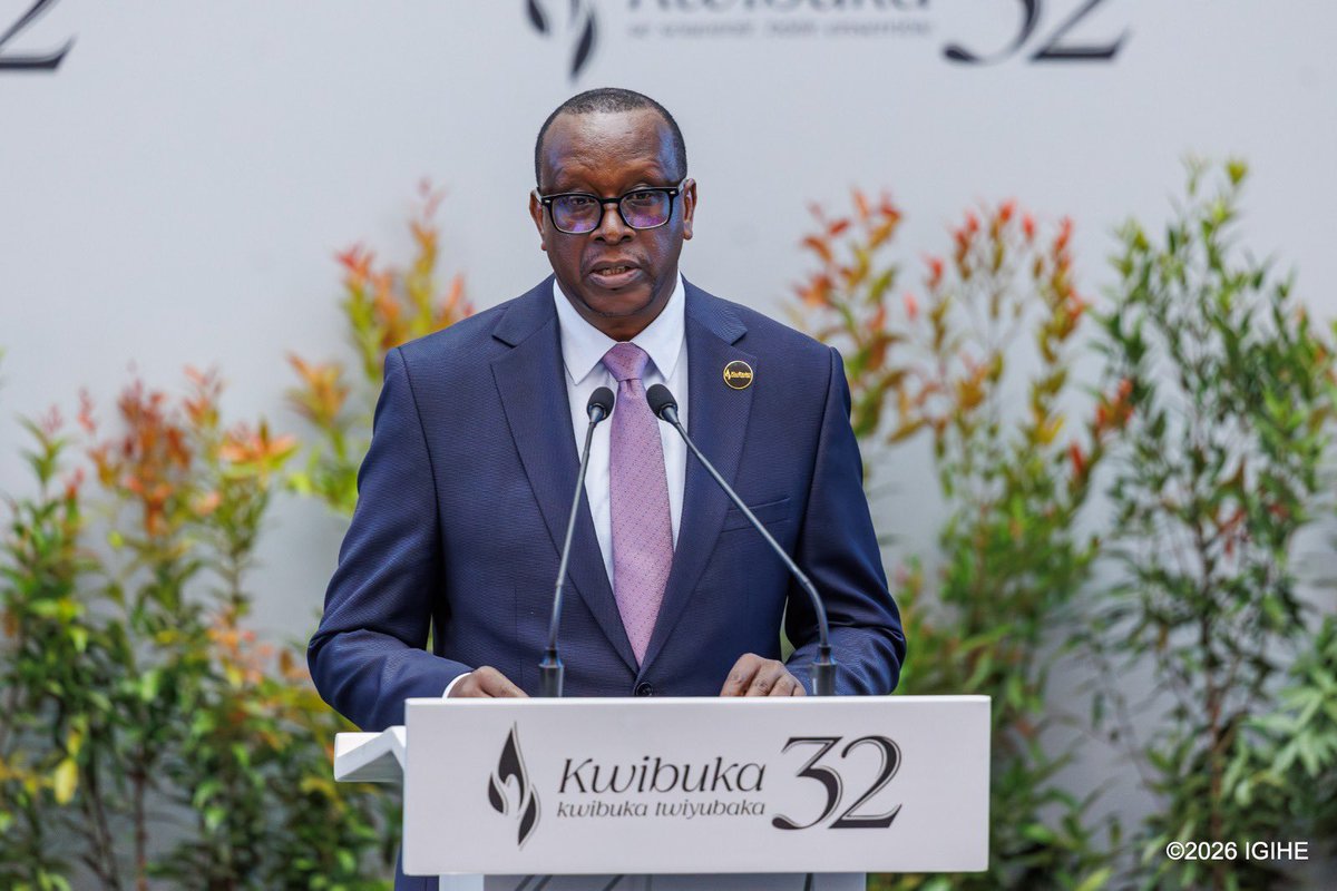 NewTimesRwanda's tweet photo. Minister of National Unity and Civic Engagement, Dr. Bizimana, said that in 1990, the French Embassy in Rwanda produced a report indicating that a genocide was being planned in Rwanda.

In 1991, General Jean Varret, who was in charge of military cooperation, visited Rwanda and met with Colonel Rwagafirita, who informed him of the genocide plan being prepared.

At the time, he reportedly said, “The Tutsi are a minority; we will eliminate them. Police will work with soldiers to resolve the ‘Tutsi problem,’ and it will not take long, they are very few.”