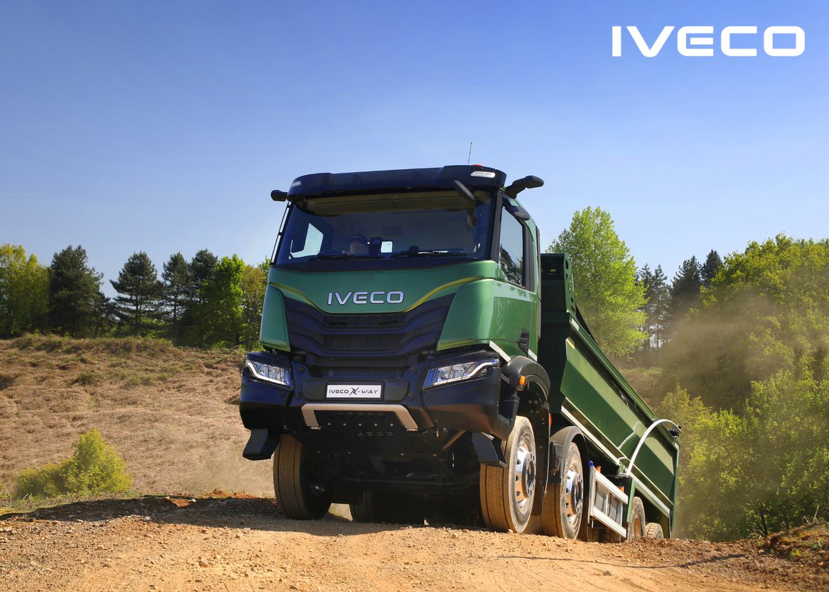 IVECOUK's tweet photo. Ready to hit the road (or mud) in the new IVECO X-Way, bodied and ready to go on the IVECO driveaway programme!
Get immediate delivery of the biggest payload in the sector.
#IVECO #tipperlorry https://t.co/giktucFq6x