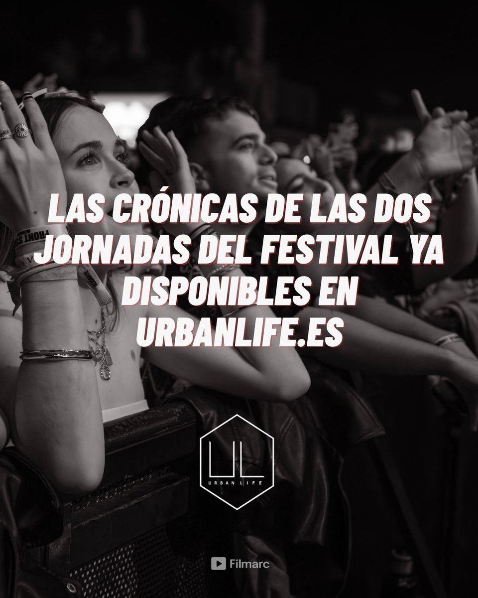 UrbanLifeWeb's tweet photo. 🗞️ Las crónicas de las dos jornadas del festival ya disponibles en https://t.co/jfKnyk4UfQ https://t.co/xP2JDczaMn
