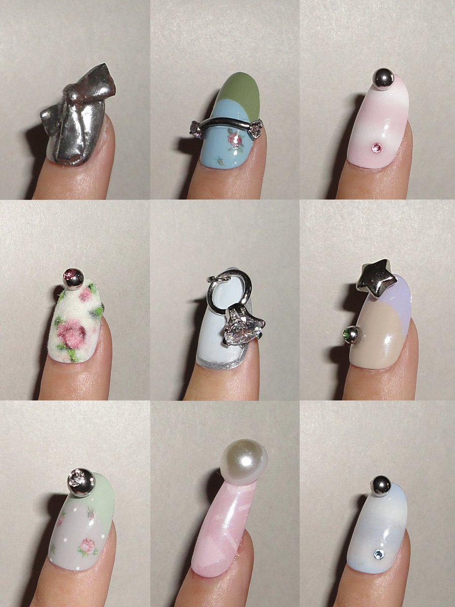 Miho_Miyakawa's tweet image. 🪟💫💍💝🛏️
#nail #nails #nailart