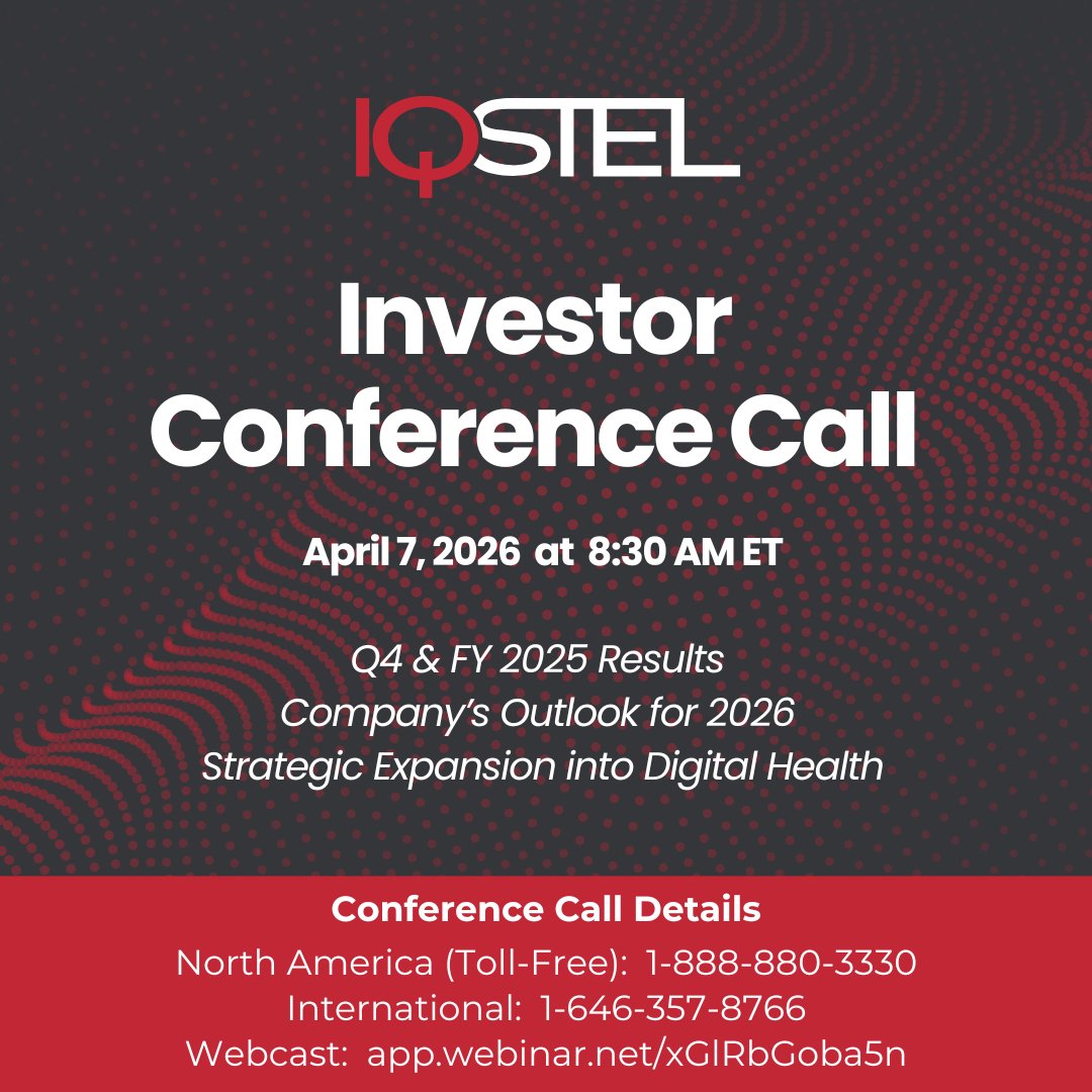 IQSTEL Inc. (NASDAQ: IQST) tweet media