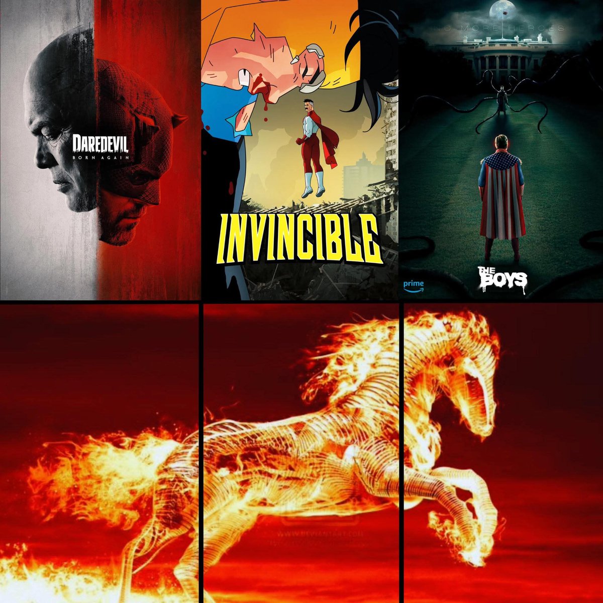 Peak superhero television this week 🔥