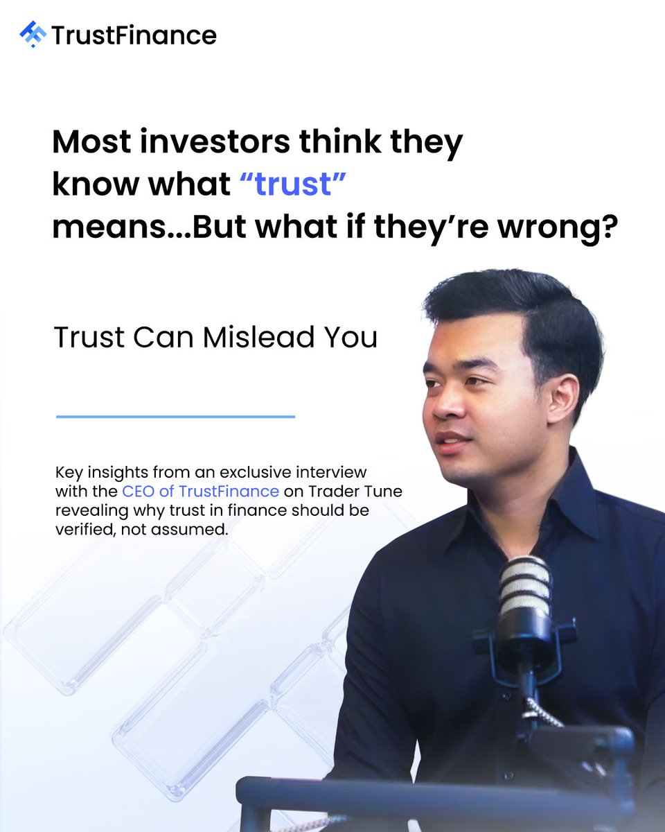 High scores don’t always mean real trust.

Today, users look beyond ratings —
they care about transparency, real data, and what happens when things go wrong.

Trust isn’t what you see.
It’s what you can verify.

Read the full article:
trustfinance.com/blog/trustfina…

#TrustFinance