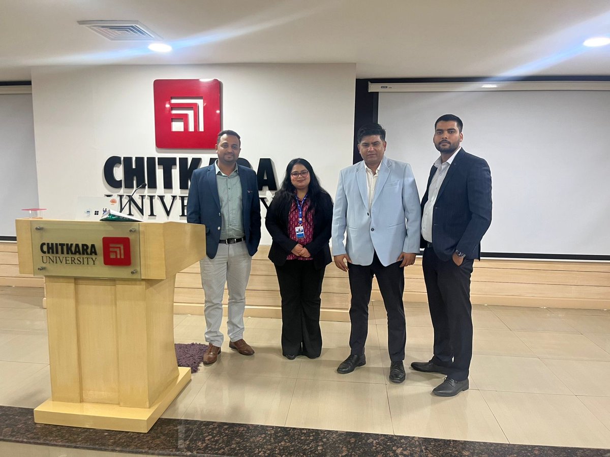 learnowx's tweet photo. From Campus to Corporate 

LearNowX conducted a successful campus hiring drive at Chitkara University under the Hire–Train–Deploy initiative.

Kudos to Ms. Dilpreet Kaur (TPO) for the support!
.
.
.
.
.

#LearNowX #CampusDrive #HireTrainDeploy #FutureTalent #ChitkaraUniversity https://t.co/o5qxQoE8sV