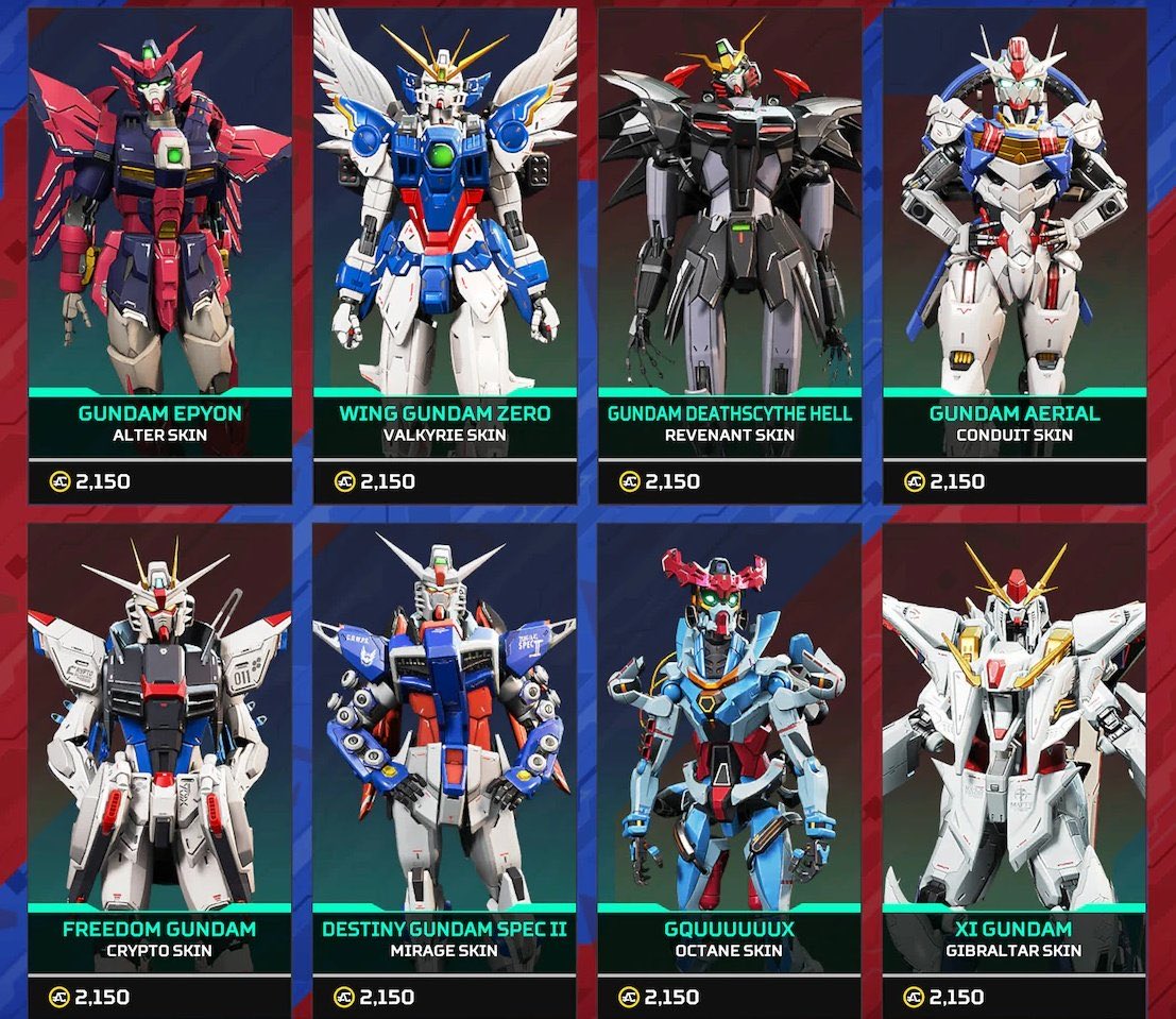 drake_ttv's tweet photo. ⭐️🎁プレゼント企画🎁⭐️
みんなロボット計画🤖
抽選で3名様にガンダムスキンをプレゼント✨

🟪参加条件🟪　　※少し特殊です

✅フォロー・このツイートをRT
✅１番好きなガンダムスキンをリプ

●4月10日(金)22時00分〆
#Apex #ApexLegends
ルーレットで決めます！
応募垢みたいなのは除きます🙇 https://t.co/xpQLImf1LA