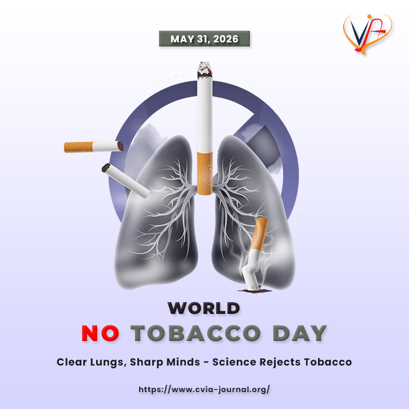 CVIA_Journal's tweet photo. World #NoTobacco Day 2026: Understanding the #Cardiovascular risks of emerging nicotine products is essential for protecting #HeartHealth. #CVIA showcases advances in cardiovascular imaging driving better diagnosis &amp; patient outcomes.
Explore: https://t.co/W7rex0dqp2 https://t.co/TkfqqrdKSD