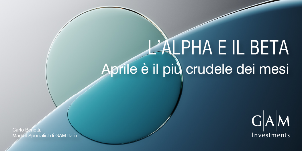 GAMMilan's tweet photo. Aprile è il più crudele dei mesi. Mai così vero per i mercati. Non è il momento di prevedere. 
È il momento di costruire portafogli resilienti con diversificazione, disciplina, metodo.
#alphaebeta #assetallocation #dazi #GAMItalia #GAMinvestments

https://t.co/2jDUa5qsK8 https://t.co/ZakYukUJaP