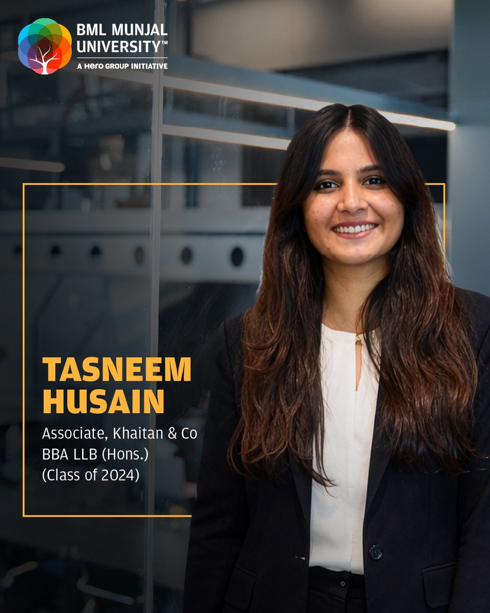 BML Munjal University (BMU) tweet media