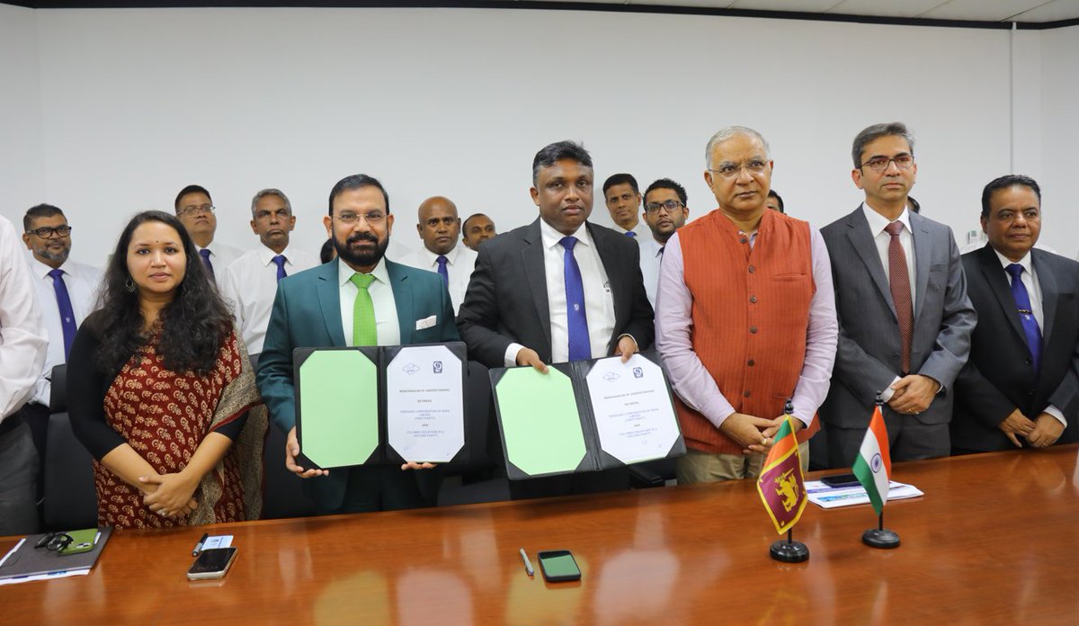 COLOMBO DOCKYARD PLC tweet media
