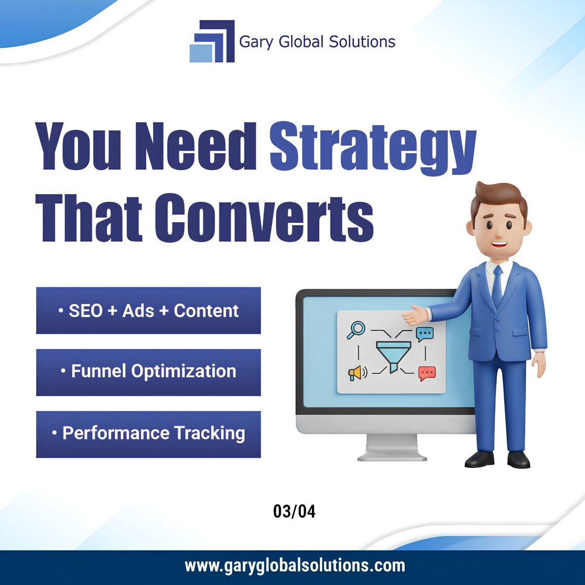 garyglobalso's tweet photo. Your website has potential—but is it bringing leads?Traffic without conversions = lost revenue.
You don’t need just a website, you need a strategy.Turn clicks into customers with the right system.

Visit: https://t.co/MYxTmVpdgO

#DigitalMarketing #LeadGeneration #SEO https://t.co/9i12Np7PCH