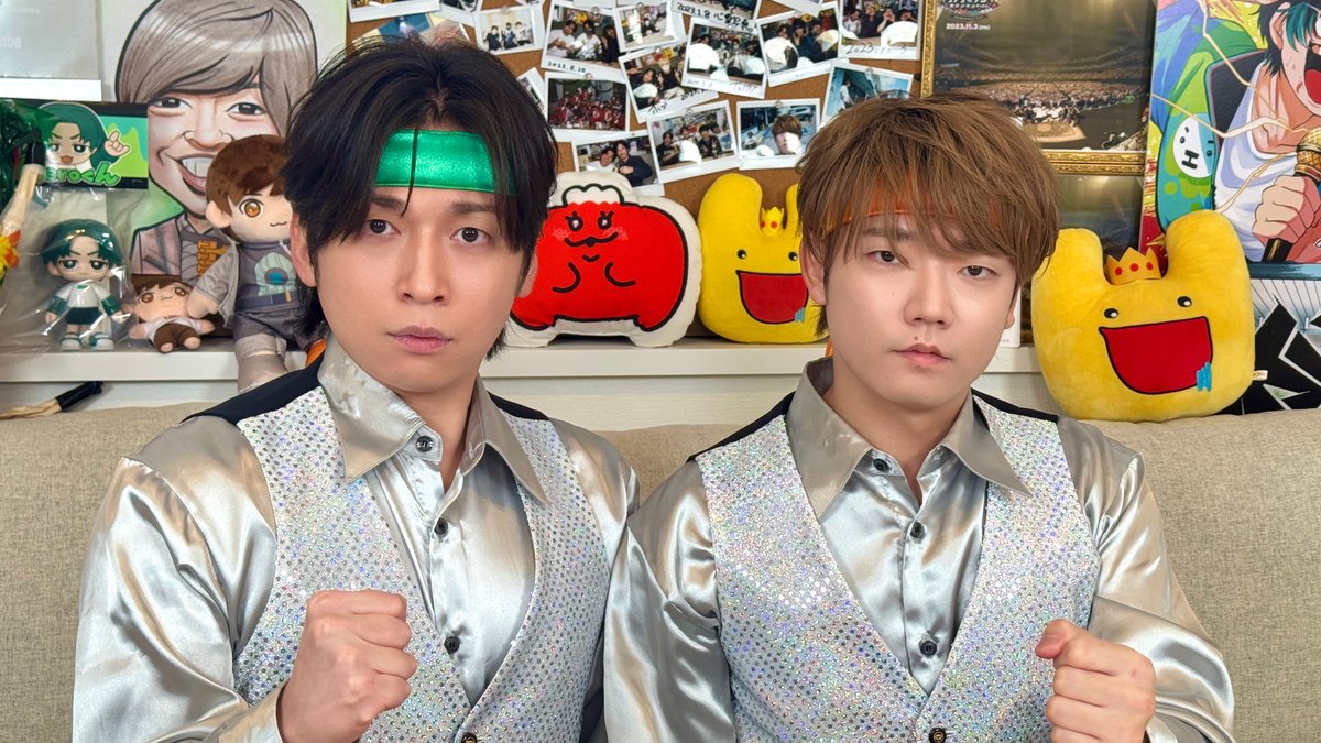 生放送始まったチョモ‼️‼️

チャンネル開設7周年と言うことで「メロメロ☆彡KISS」の２人が急遽駆けつけてくれたチョモ🎉㊗️
激レア配信見逃すなチョモ‼️‼️‼️

チャンネル開設7周年をメロキスの２人がお祝いしに来てくれました！！！【火曜日は生肉！】
youtube.com/live/DEt3OzrYf…