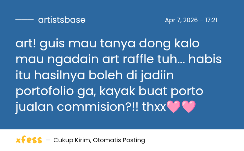 Artist’s Base tweet media